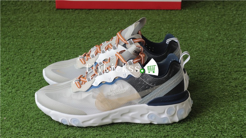 Undercover x Nike React Element 87 Navy White